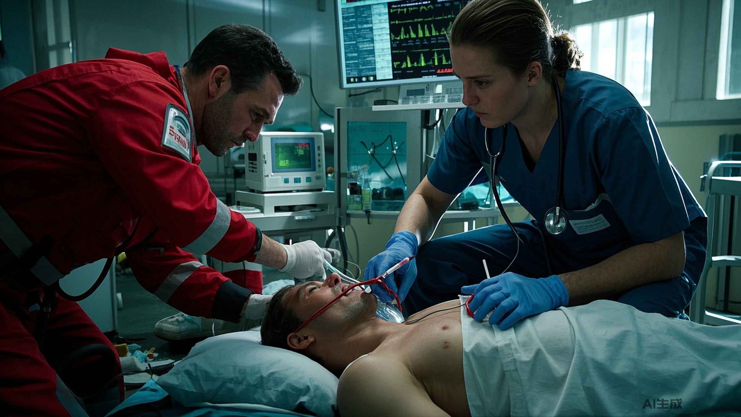 科普，<span style="color: #da4707">心肌梗死</span><span style="color: #da4707">急救</span>全攻略：关键时刻，生命在你掌握之中