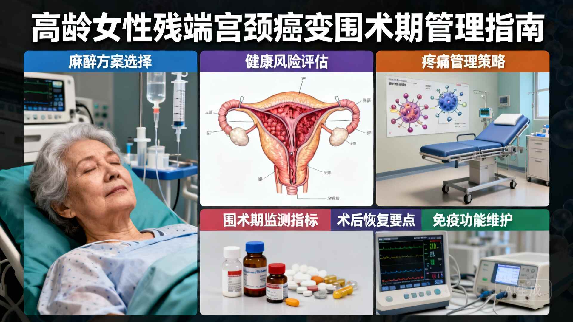 科普，麻醉领域的应用与残端宫颈癌变的健康风险与应对措施封面图
