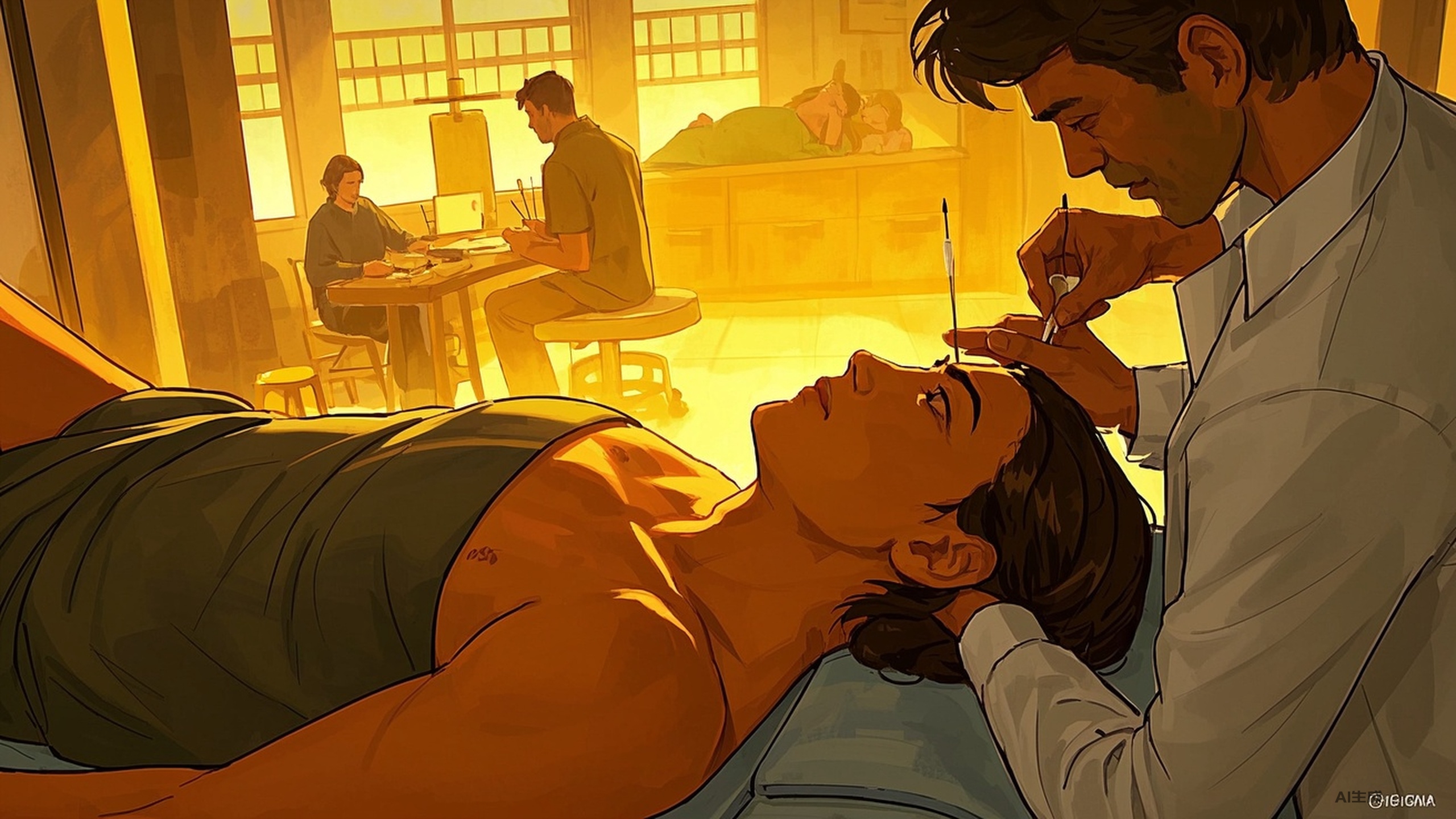 颈椎病不再是难题：走进针灸与穴位组合的治疗世界