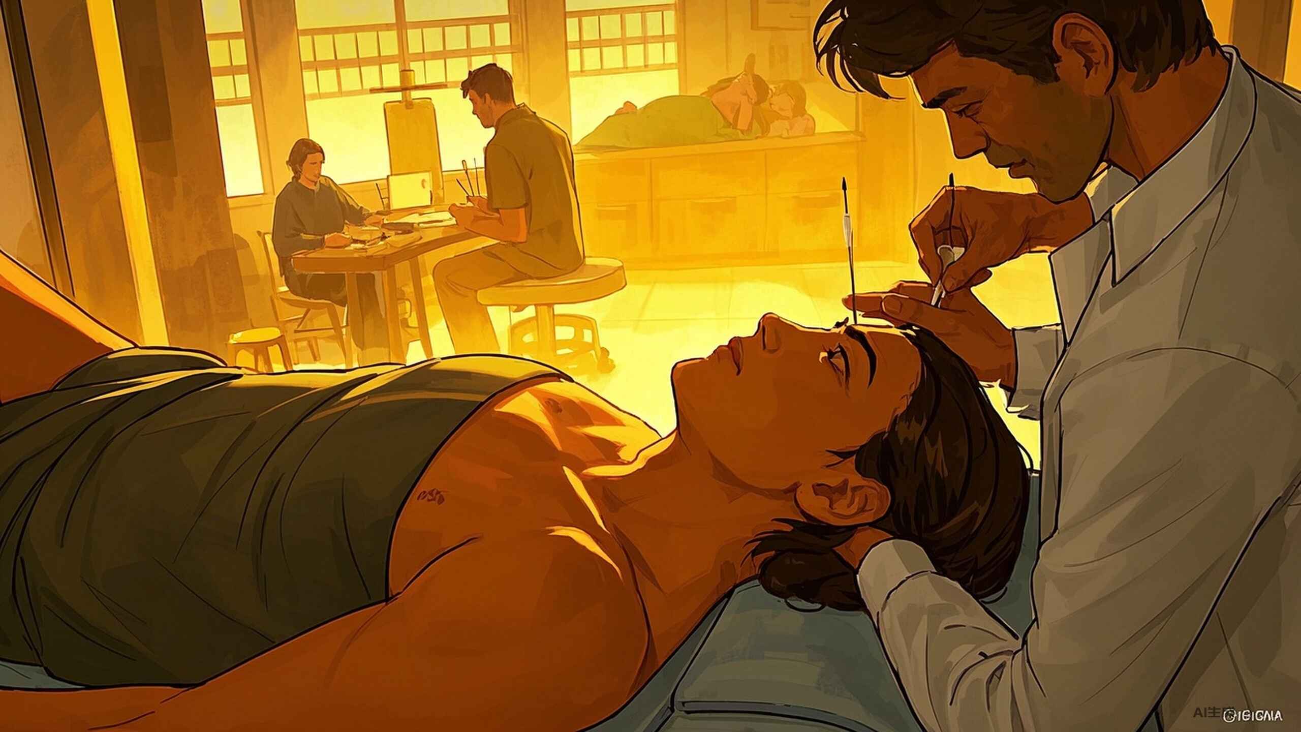 科普，颈椎病不再是难题：走进针灸与<span style="color: #da4707">穴位</span>组合的治疗世界