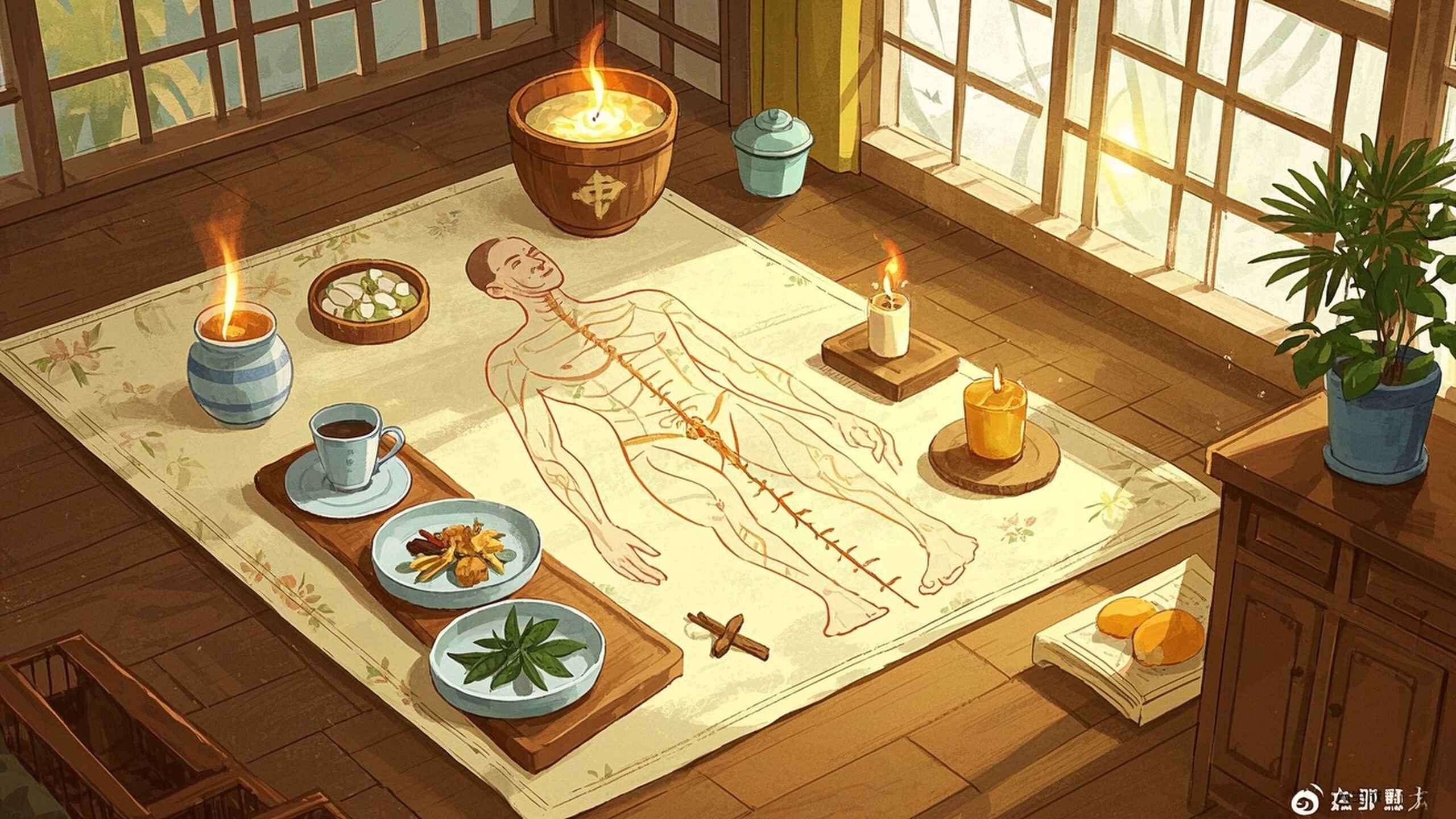 科普，经络畅通，<span style="color: #da4707">气血</span>随行：揭开中医养生的奥秘