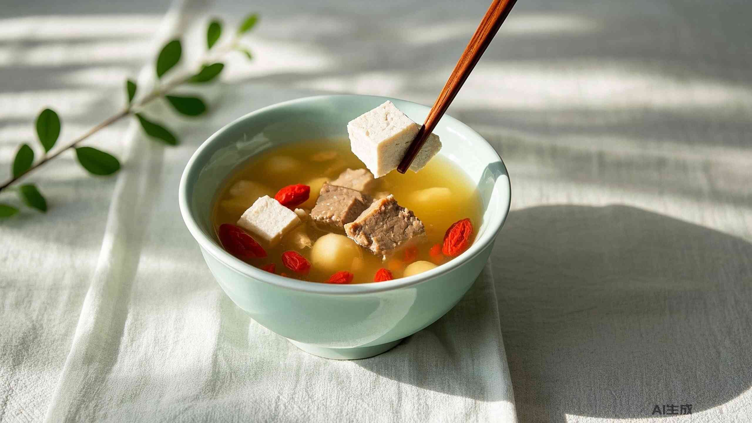 清明节前后食疗——茯苓瘦肉汤