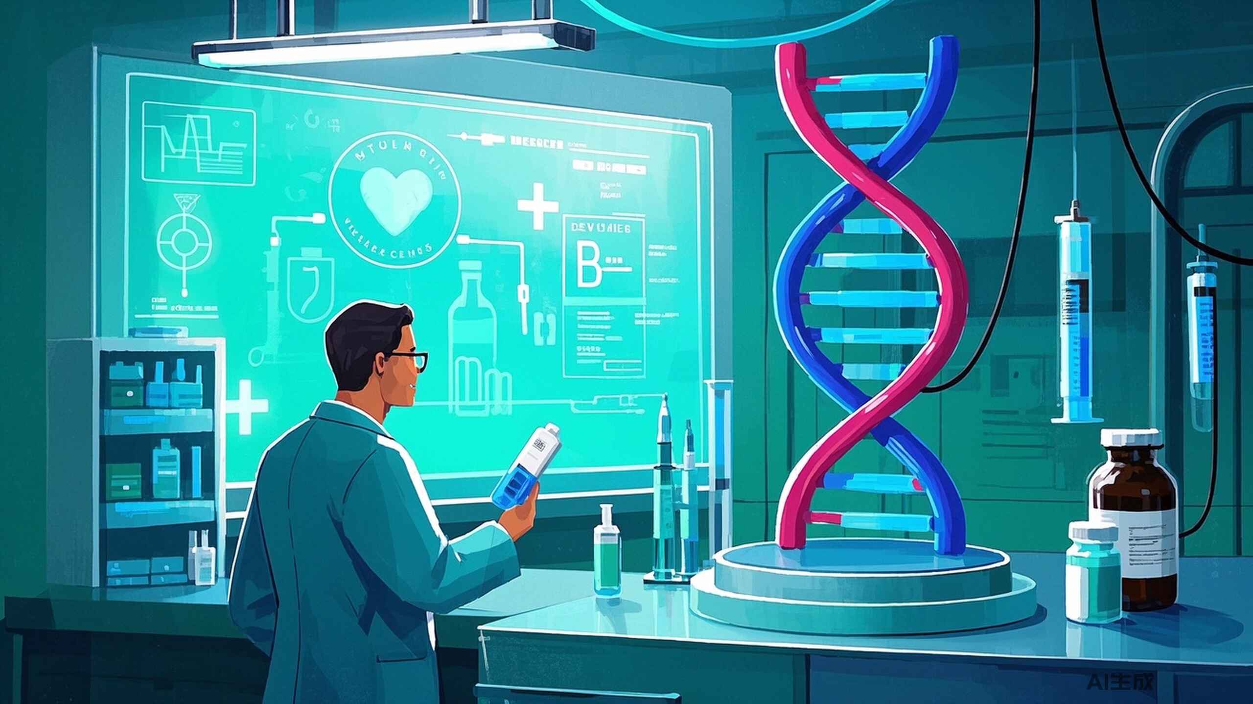 科普，糖尿病的遗传密码：深入探讨基因与生活方式的交织封面图