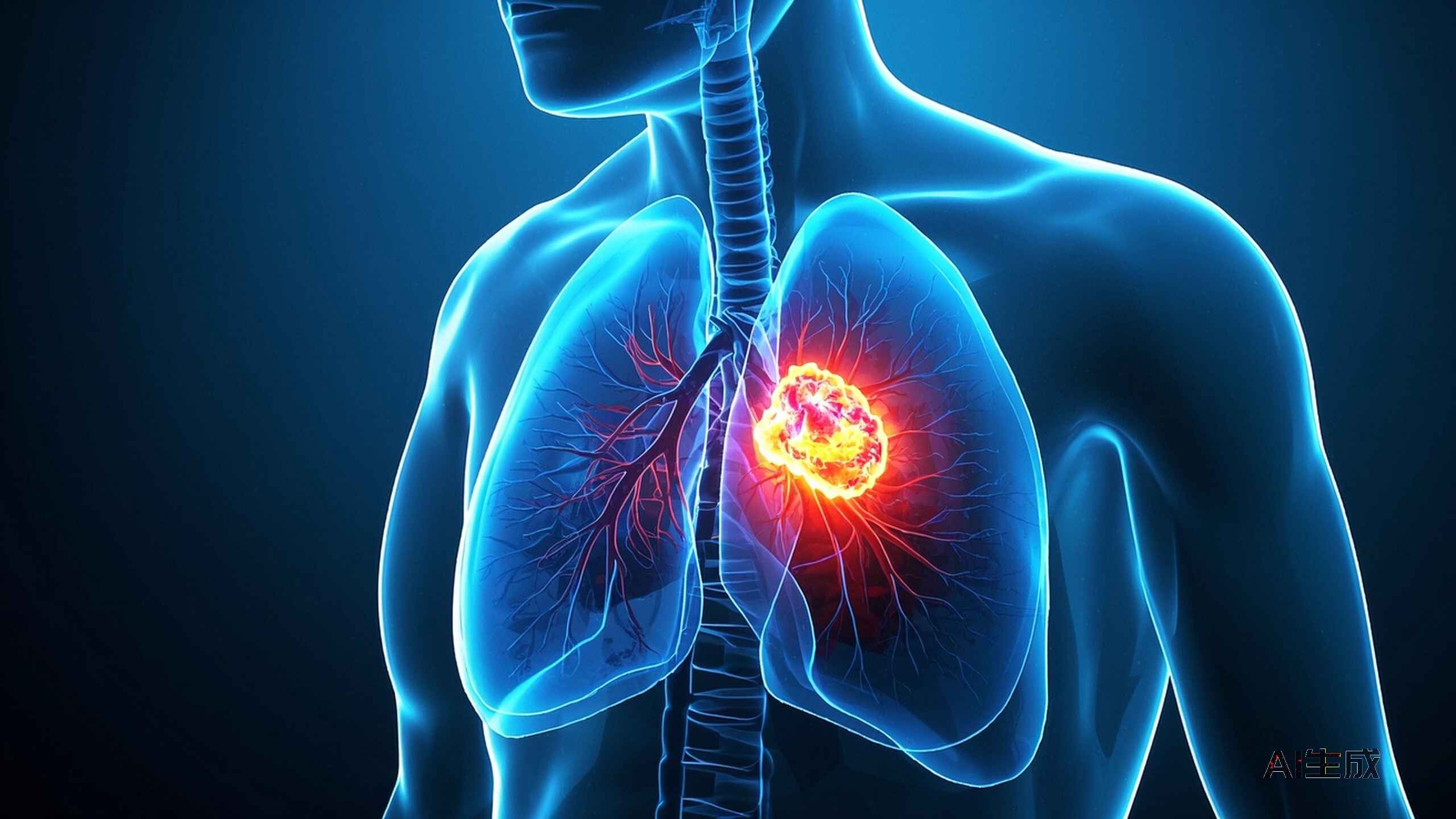 科普，肺恶性肿瘤的健康指南封面图
