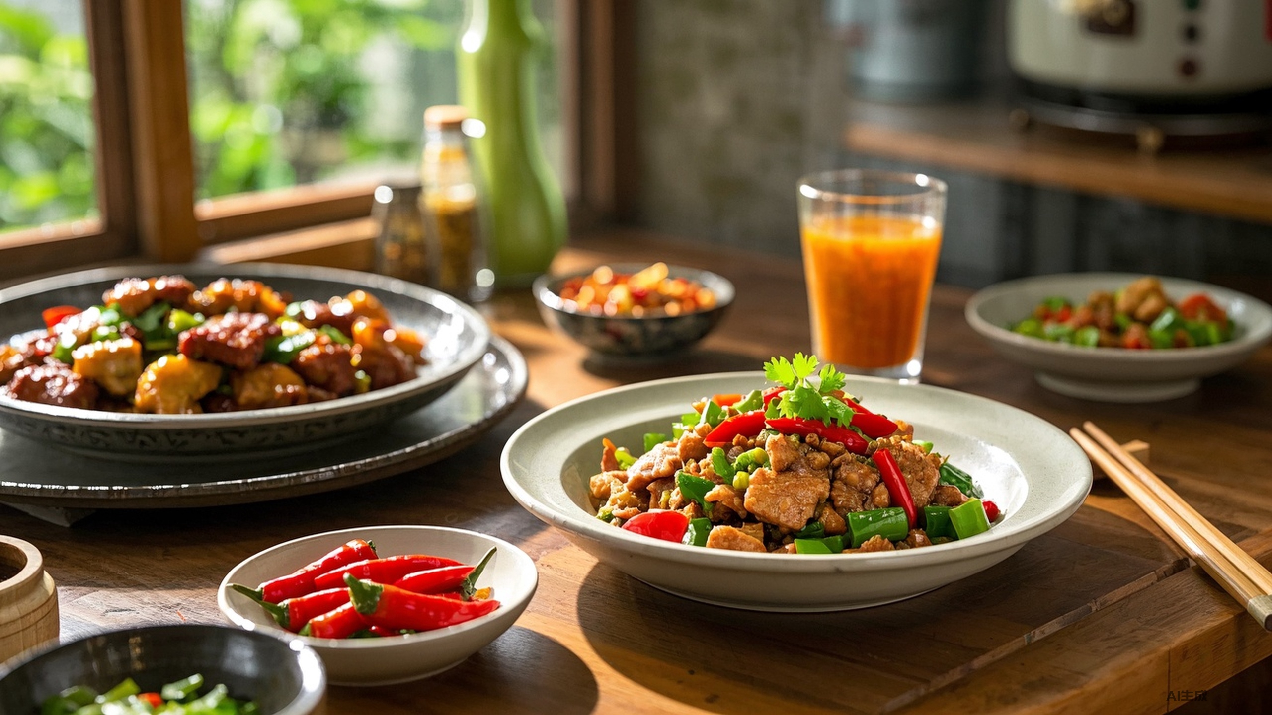 健康美味新选择：湖南辣椒炒肉的少油秘方