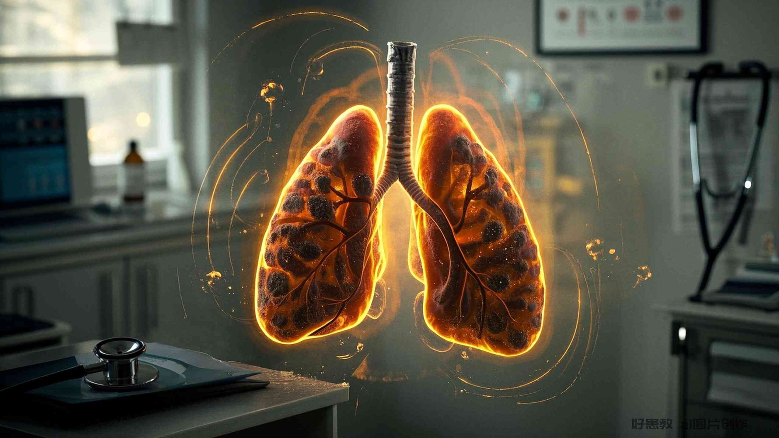解密慢性阻塞性肺病与尘肺：健康呼吸的守护者封面图