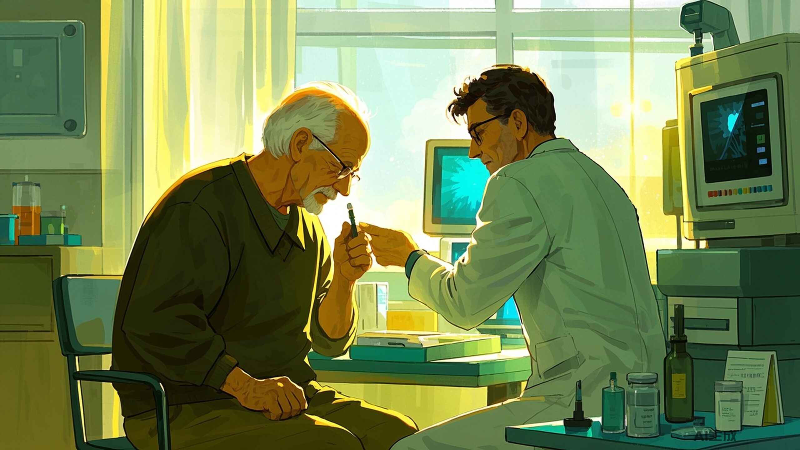 老年<span style="color: #da4707">男性</span>慎防这些疾病