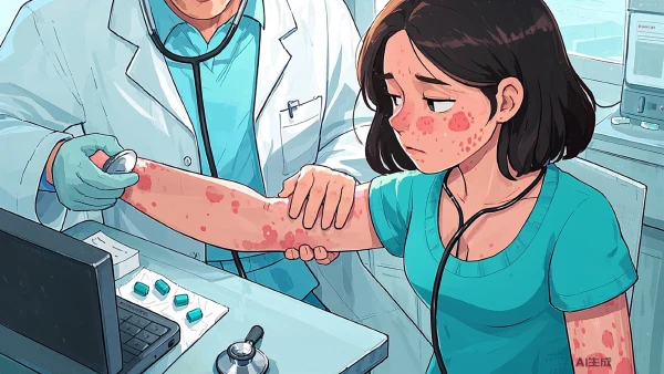 为何皮肤会频频发炎?了解过敏性皮炎和毛周角化症!