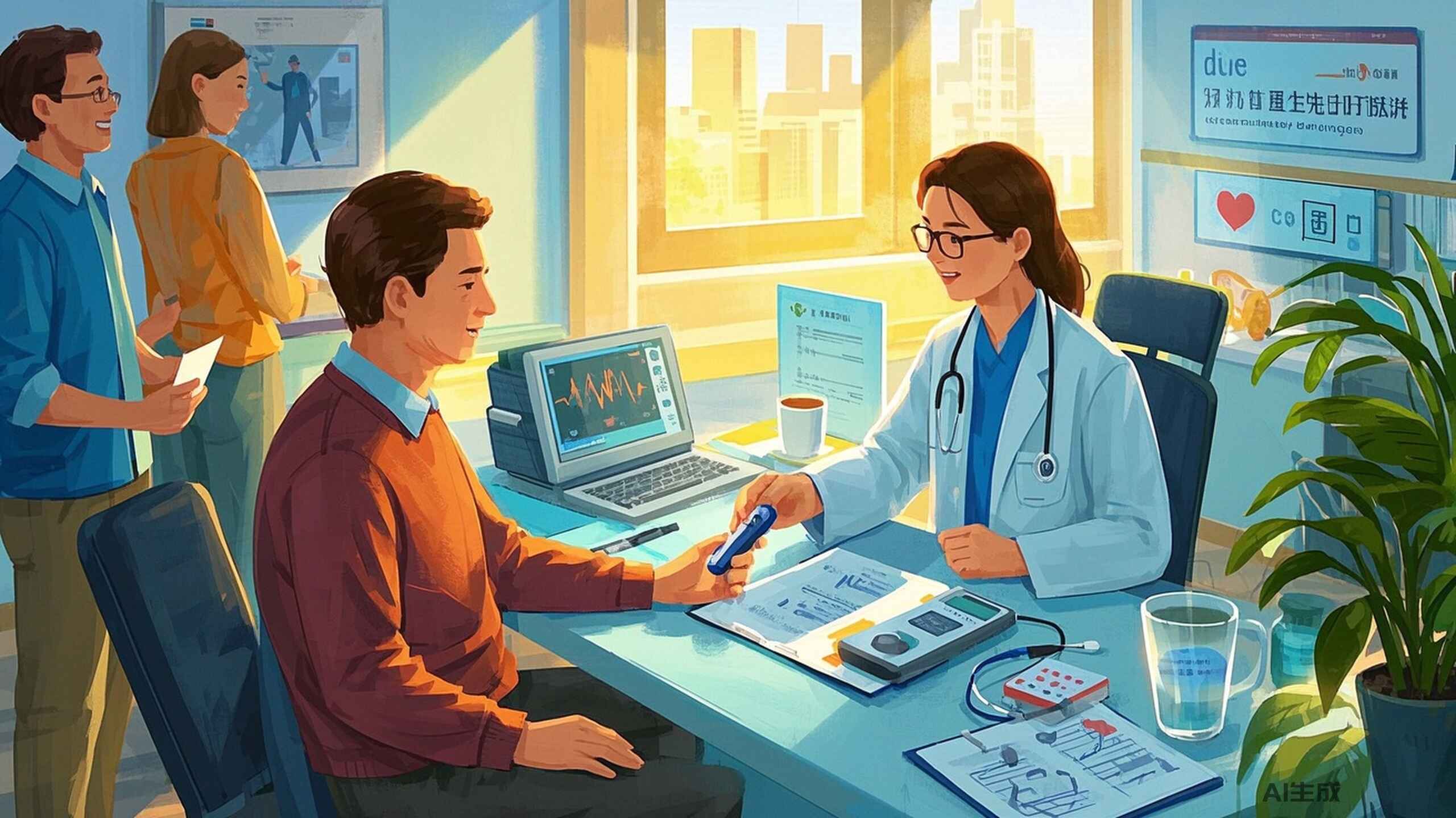 科普，降糖又护心：糖尿病患者的心血管健康秘籍封面图
