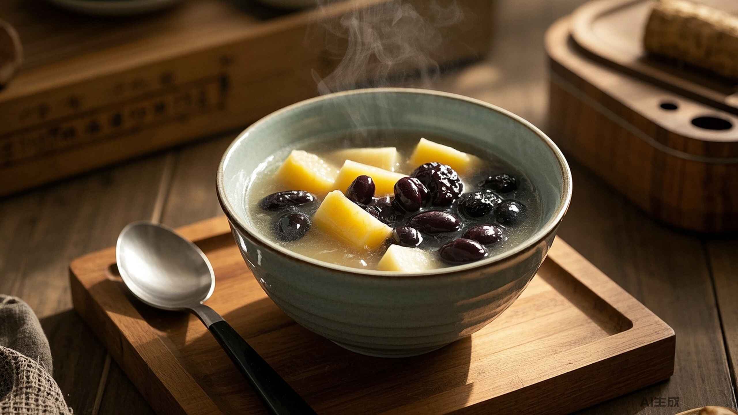 "水土济世<span style="color: #da4707">汤</span>"——山药熟地黑豆<span style="color: #da4707">汤</span>