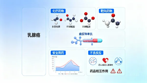 乳腺癌早期靶向药物与化疗用药指南