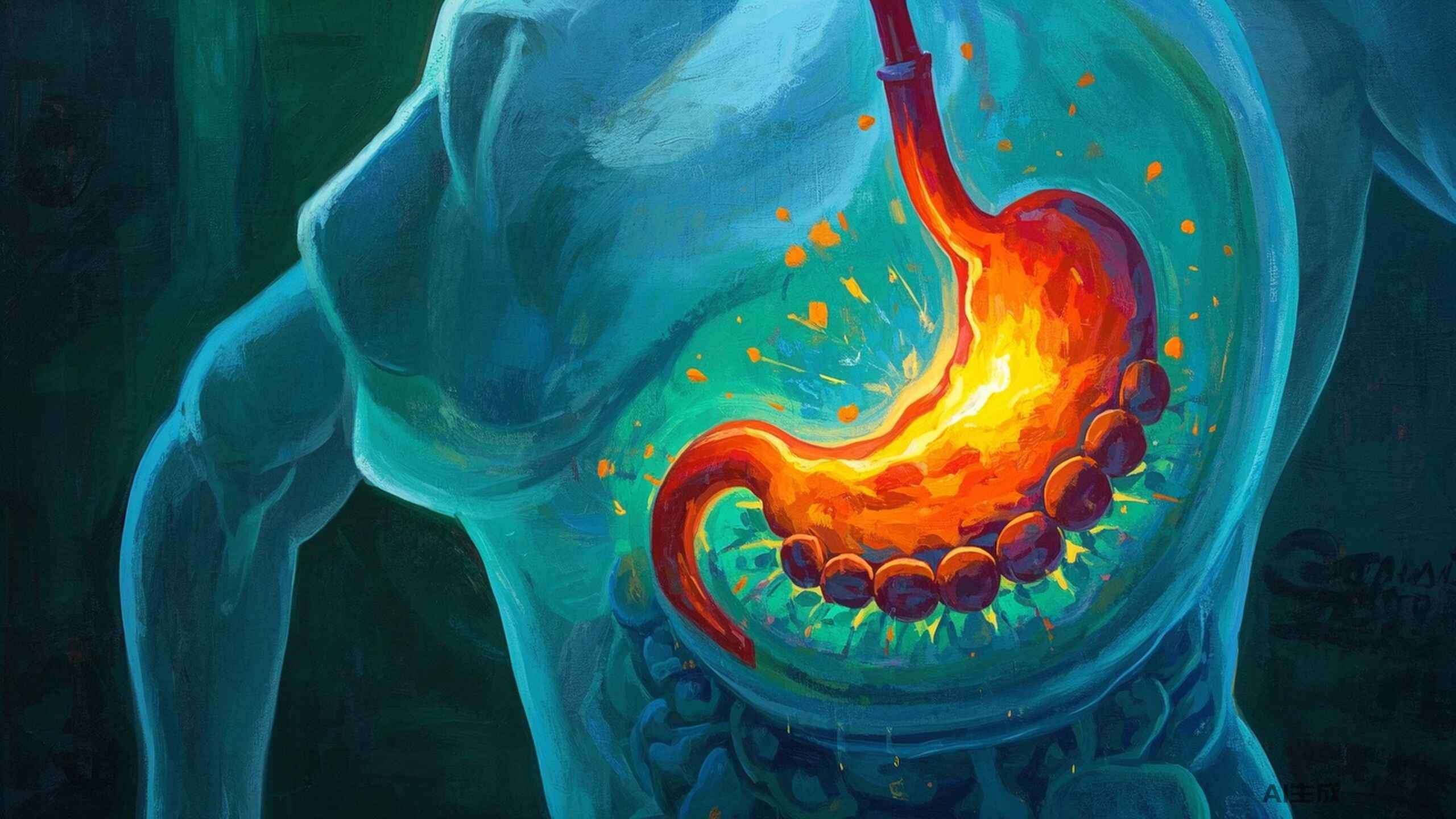 科普，胃间皮瘤识别与治疗：中年女性必看封面图