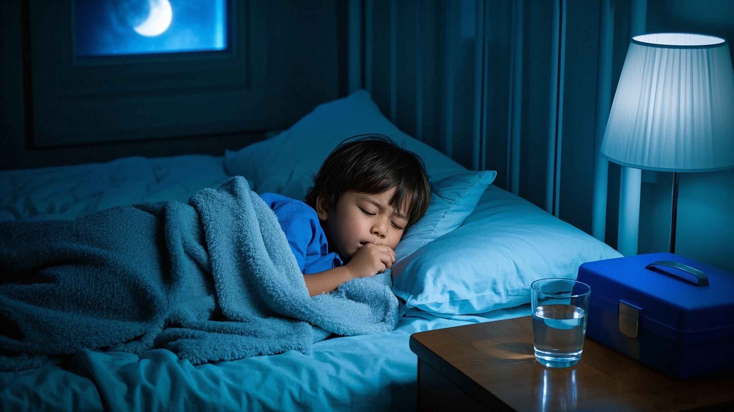 科普，<span style="color: #da4707">儿童</span><span style="color: #da4707">夜间</span>咳嗽：常见原因与应对策略全解析