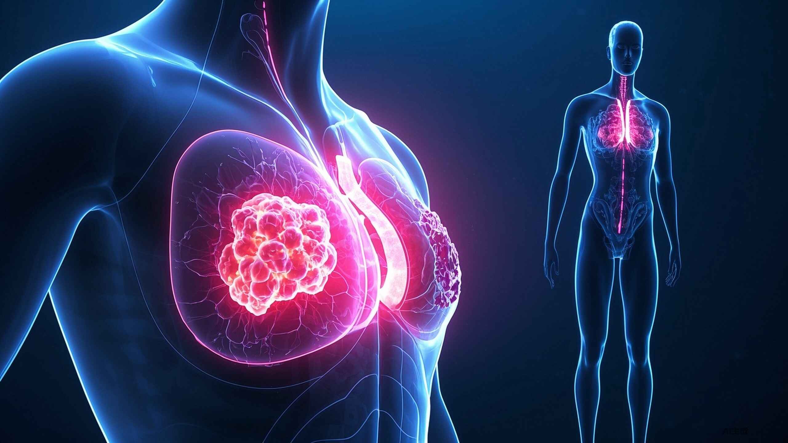 科普，乳腺恶性肿瘤深入解析：症状、诊断与治疗全攻略封面图