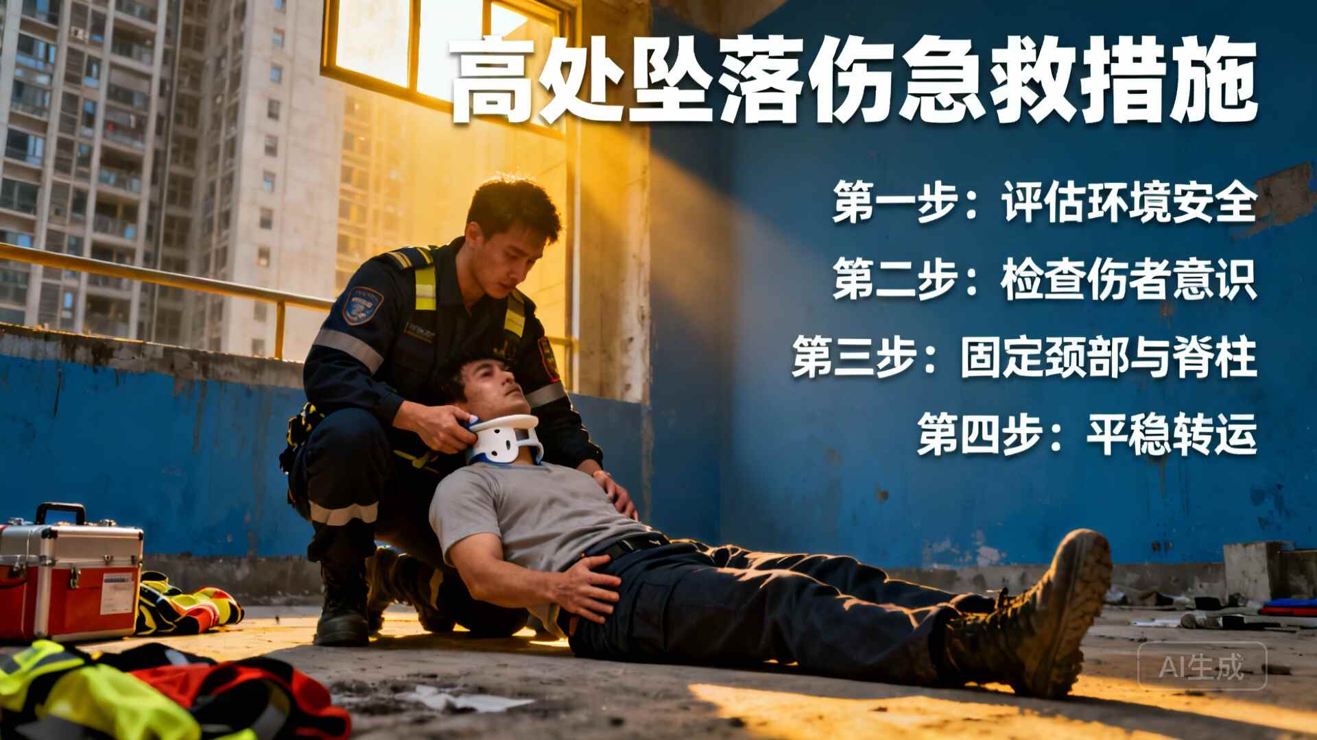 科普，高处<span style="color: #da4707">坠落</span>伤：如何在危急时刻拯救生命