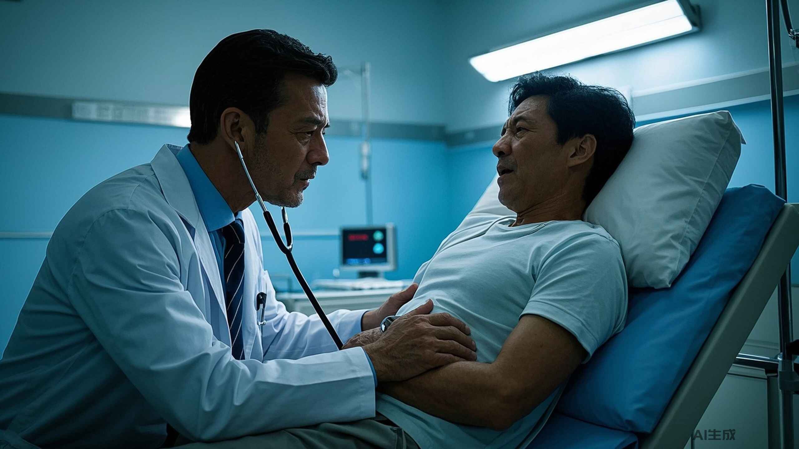 科普，急腹症的探秘：识别症状、诊断方法与应对原则封面图