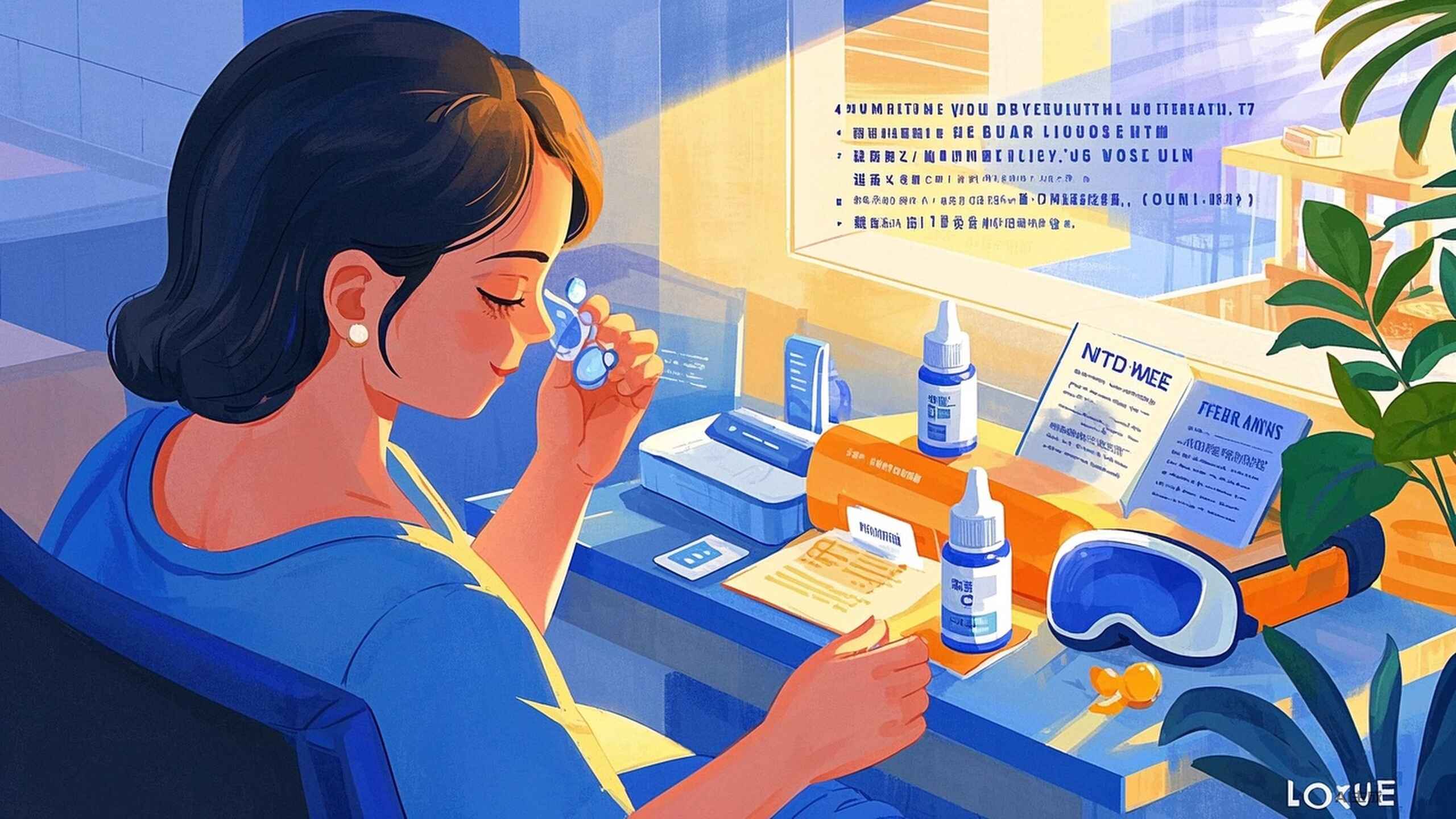 科普，<span style="color: #da4707">干眼症</span>：从预防到<span style="color: #da4707">缓解</span>的全攻略