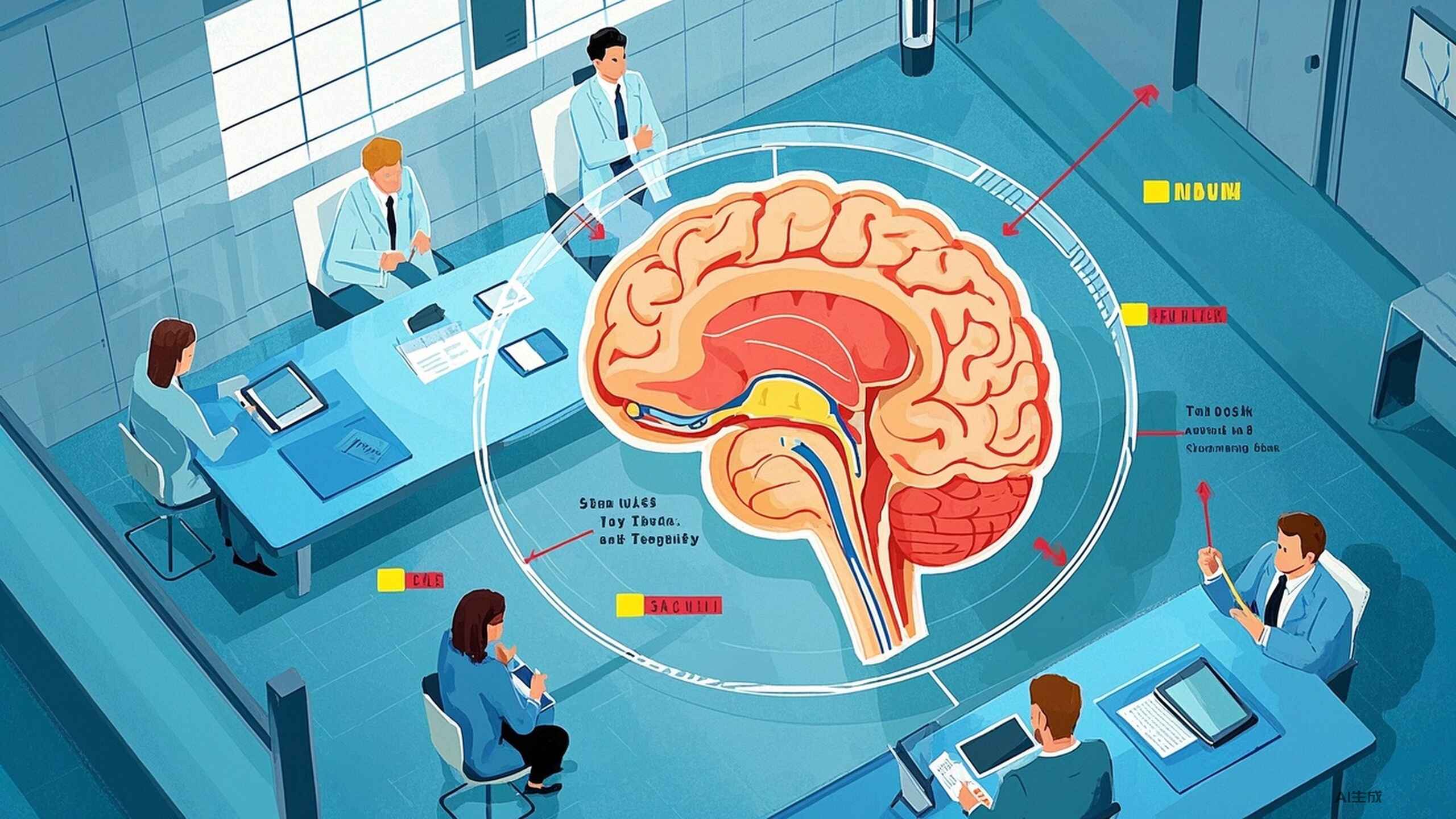 科普，<span style="color: #da4707">脑积水</span>的全面解析：病因、<span style="color: #da4707">症状</span>、分类与治疗