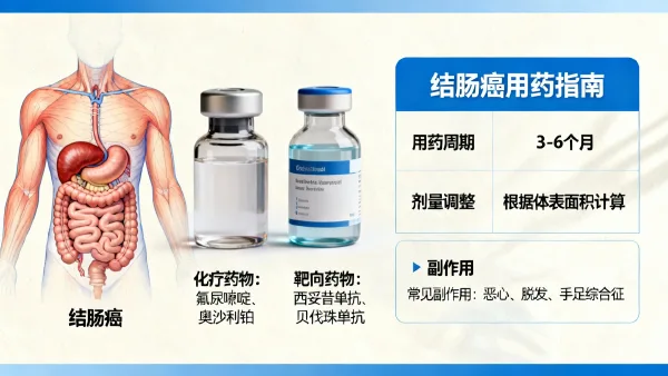 结肠癌T3NxM1分期常用药品关键用法指南