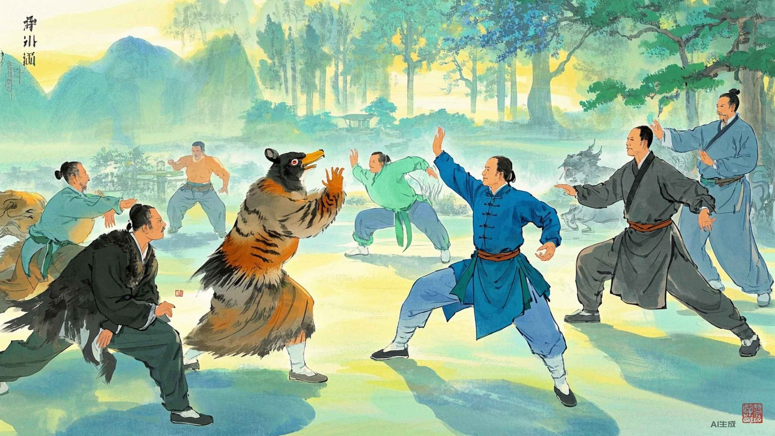 科普，古老智慧：探索五禽戏与八段锦的健康之道