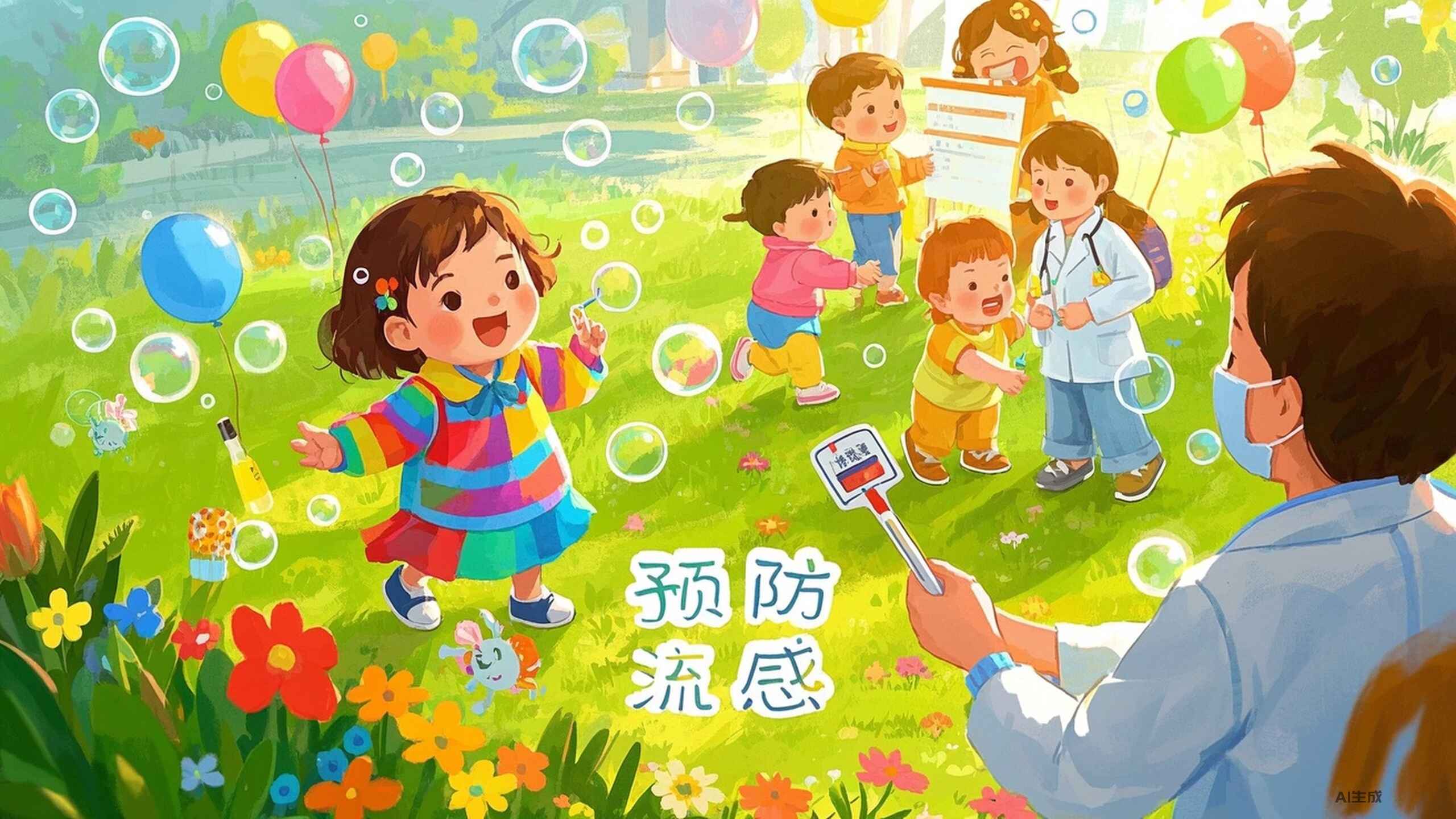 科普，春季<span style="color: #da4707">儿童</span>流感<span style="color: #da4707">防护</span>：让孩子快乐健康过春天