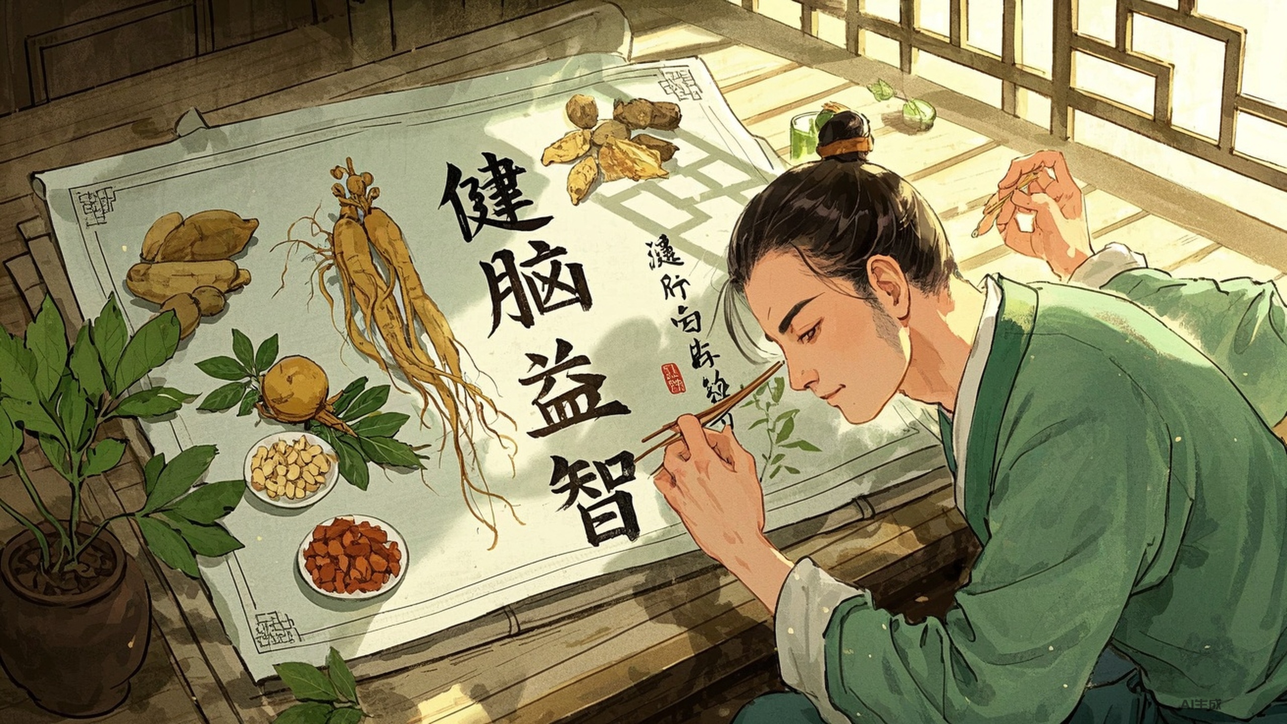 智慧之道：中医教你如何健脑益智