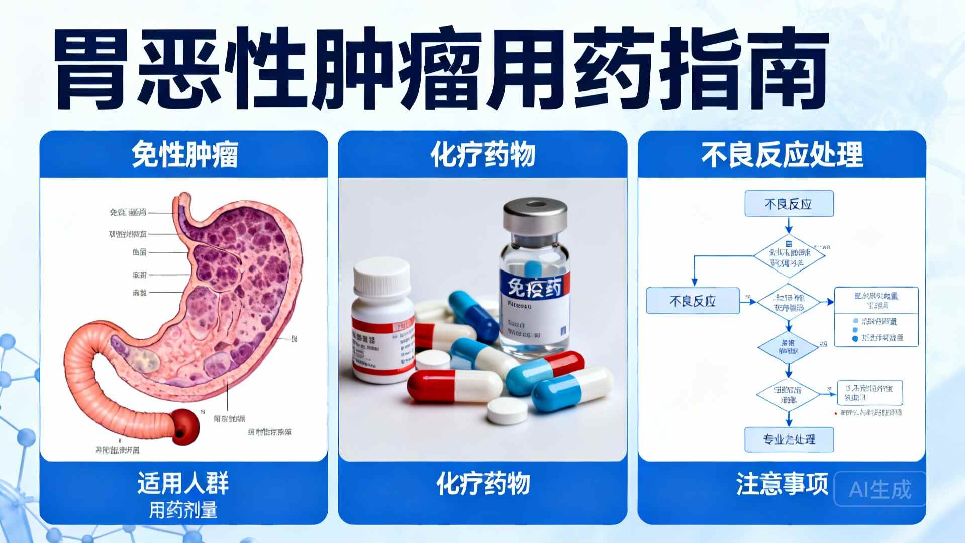 科普，胃恶性肿瘤<span style="color: #da4707">常用</span><span style="color: #da4707">药物</span>使用全指南