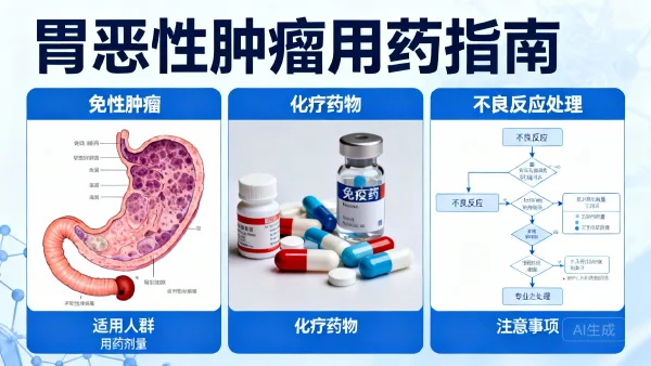 胃恶性肿瘤常用药物使用全指南