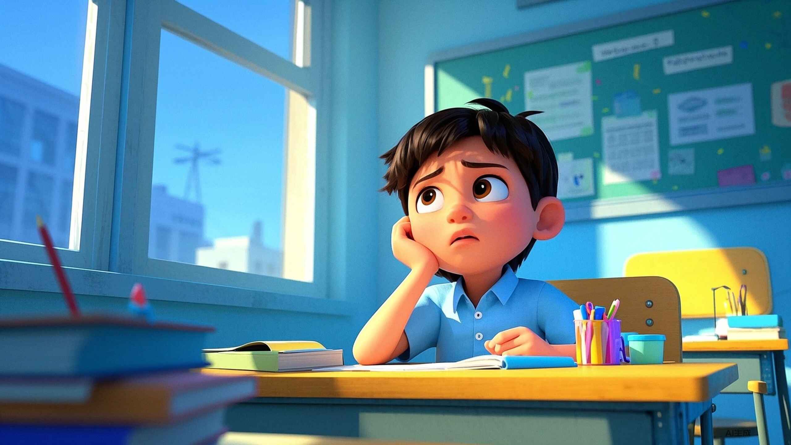 科普，当孩子频繁眨眼时：探寻原因与解决方案封面图