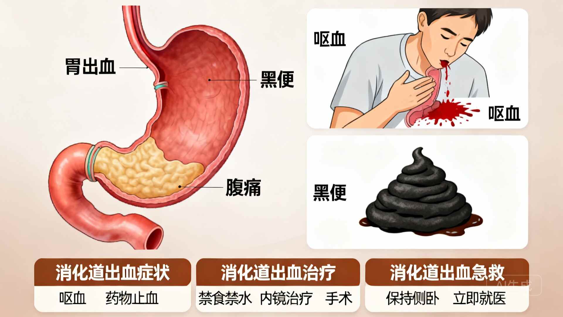 科普,上消化道出血:你必须知道的那些事!封面图