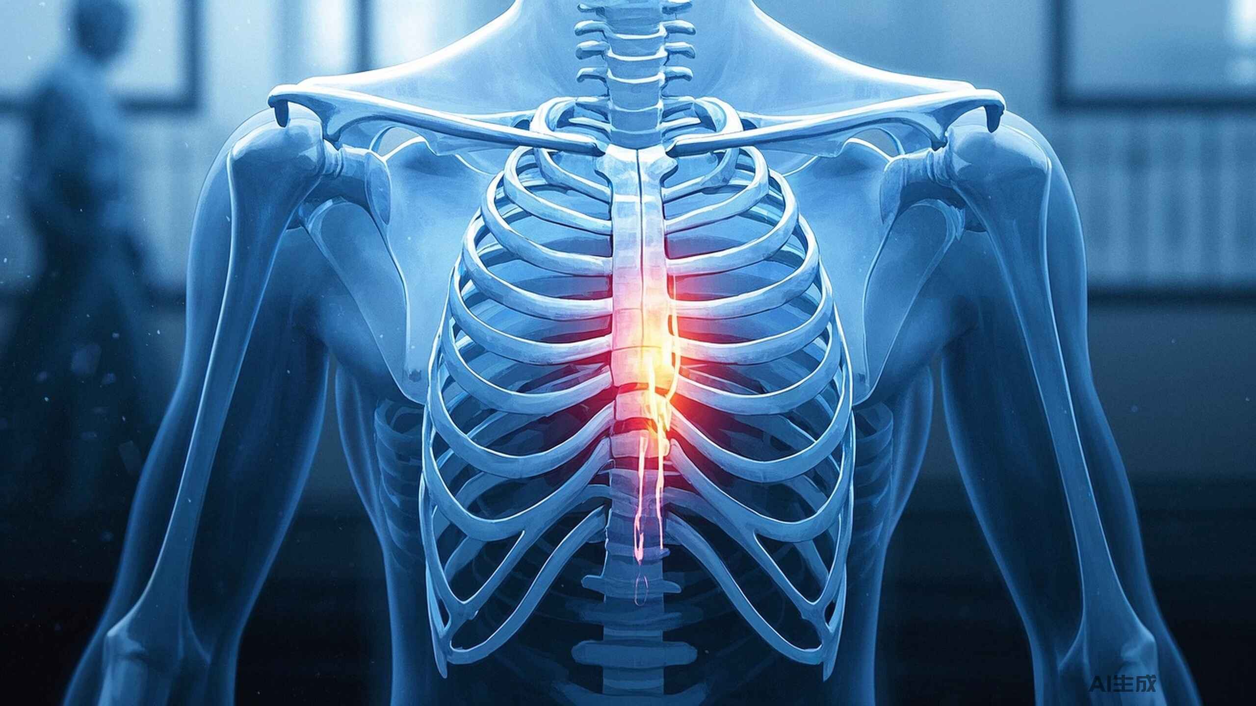 科普，肋骨骨折的全面解析与科学管理封面图