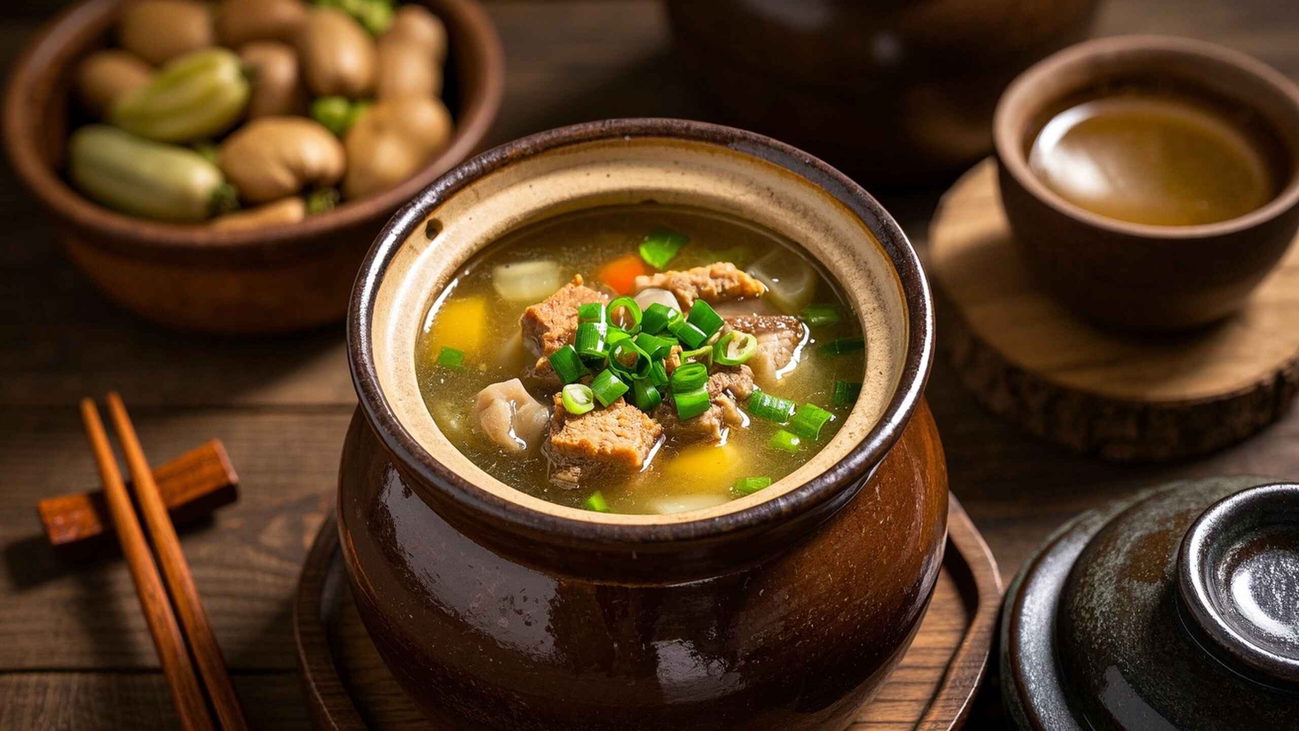 科普，瓦罐汤的魅力：<span style="color: #da4707">去除</span>浮油、保持健康与美味的全解析