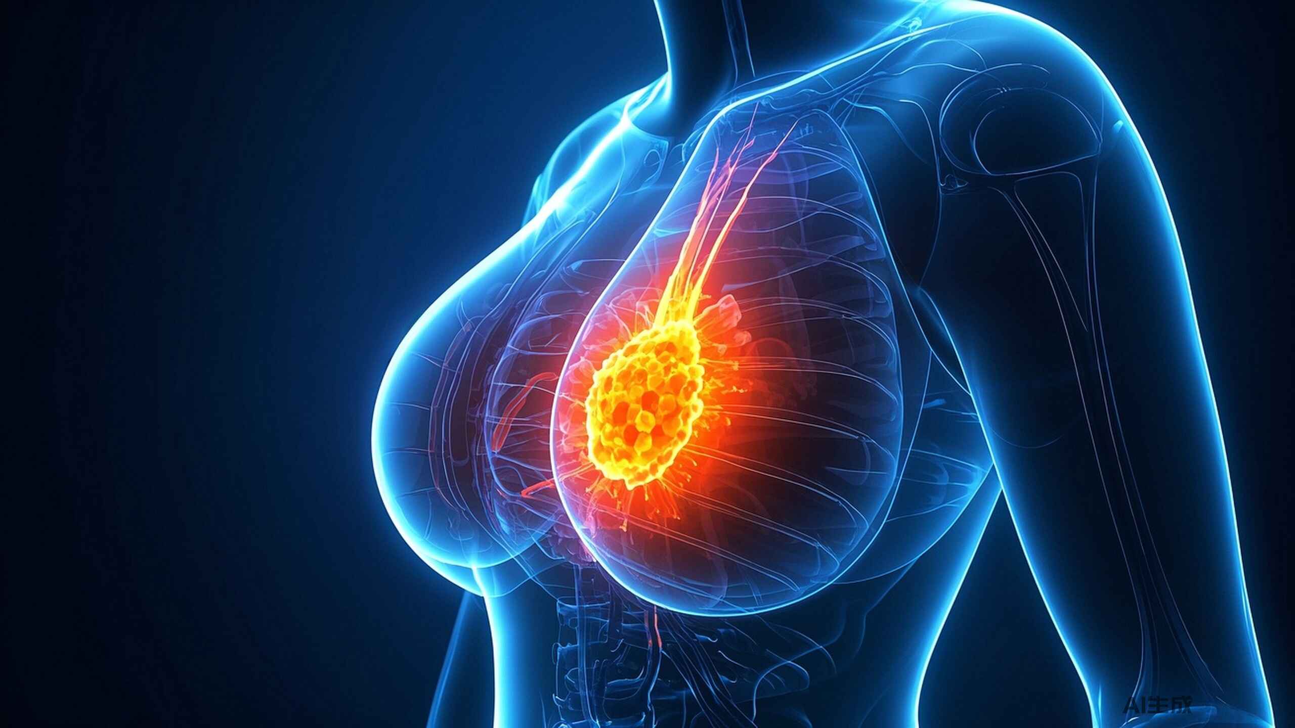 科普，乳腺恶性肿瘤全程健康科普指南封面图
