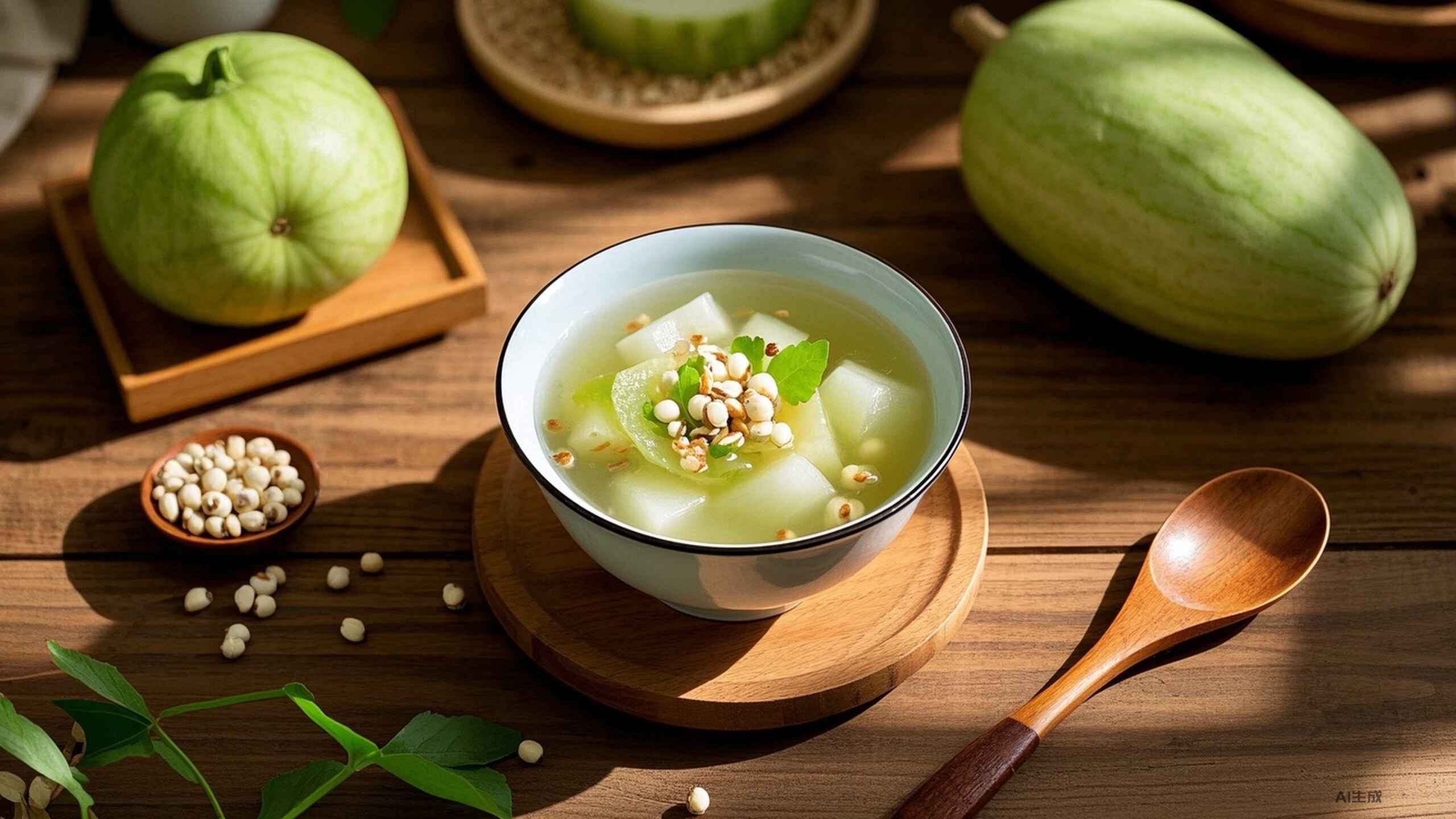 科普，祛湿减肥的美味<span style="color: #da4707">秘方</span>：薏米冬瓜汤的功效与实践