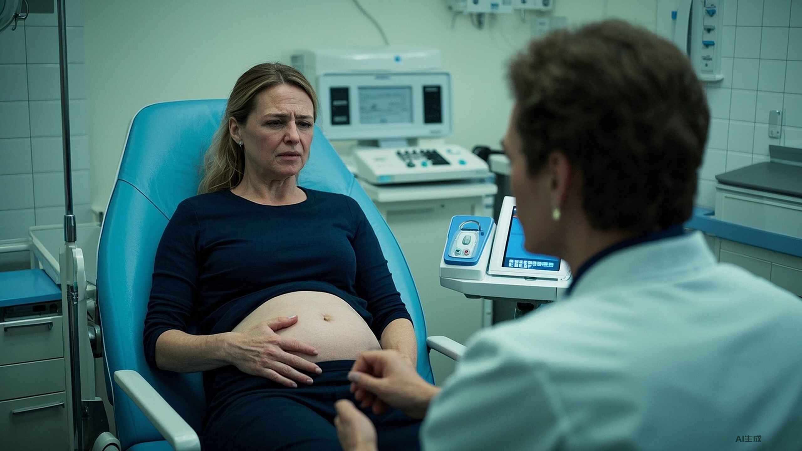 科普，女性<span style="color: #da4707">腹痛</span>的真相揭示：<span style="color: #da4707">症状</span>、原因及预防指南