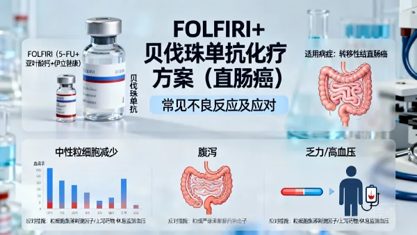 FOLFIRI与贝伐珠单抗方案用药全指南——直肠癌T3N2M1治疗专属