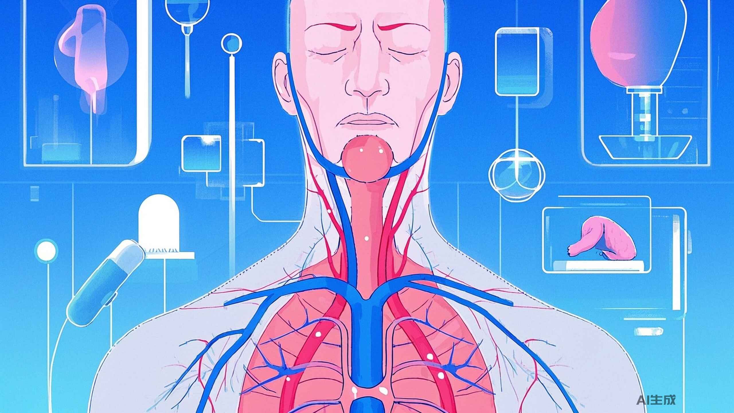 科普，急性喉炎的全面解析：从诊断到治疗的科学管理封面图