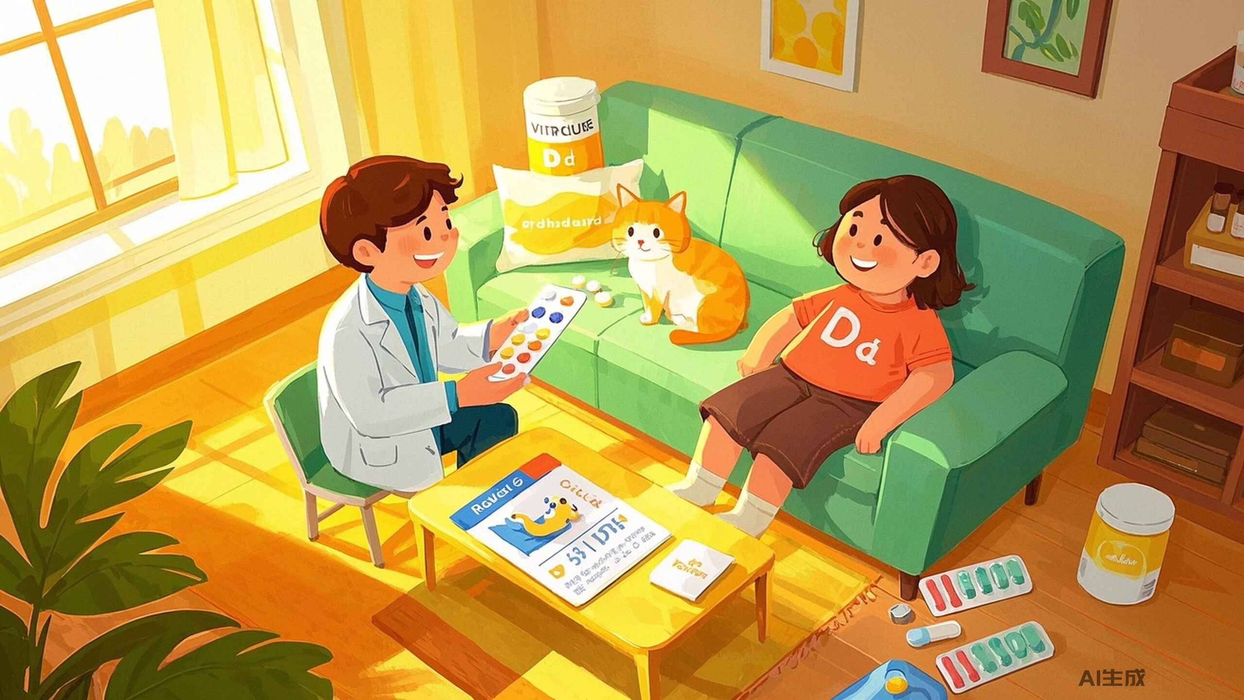 科普，阳光下的秘密：<span style="color: #da4707">维生素</span><span style="color: #da4707">D</span><span style="color: #da4707">缺乏症</span>的症状与治疗解析