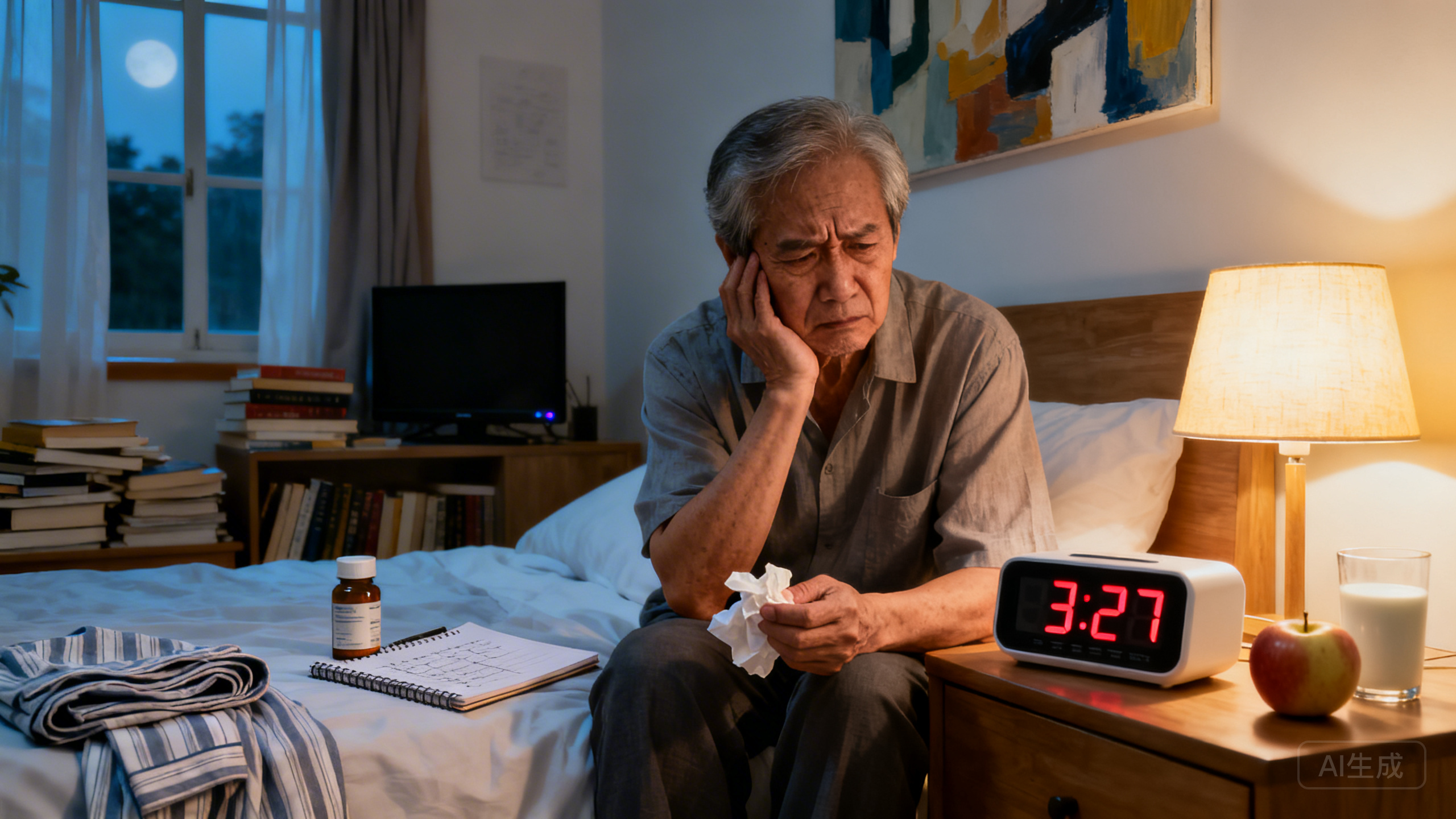 轻松应对失眠:67岁男士的睡眠健康科普指南
