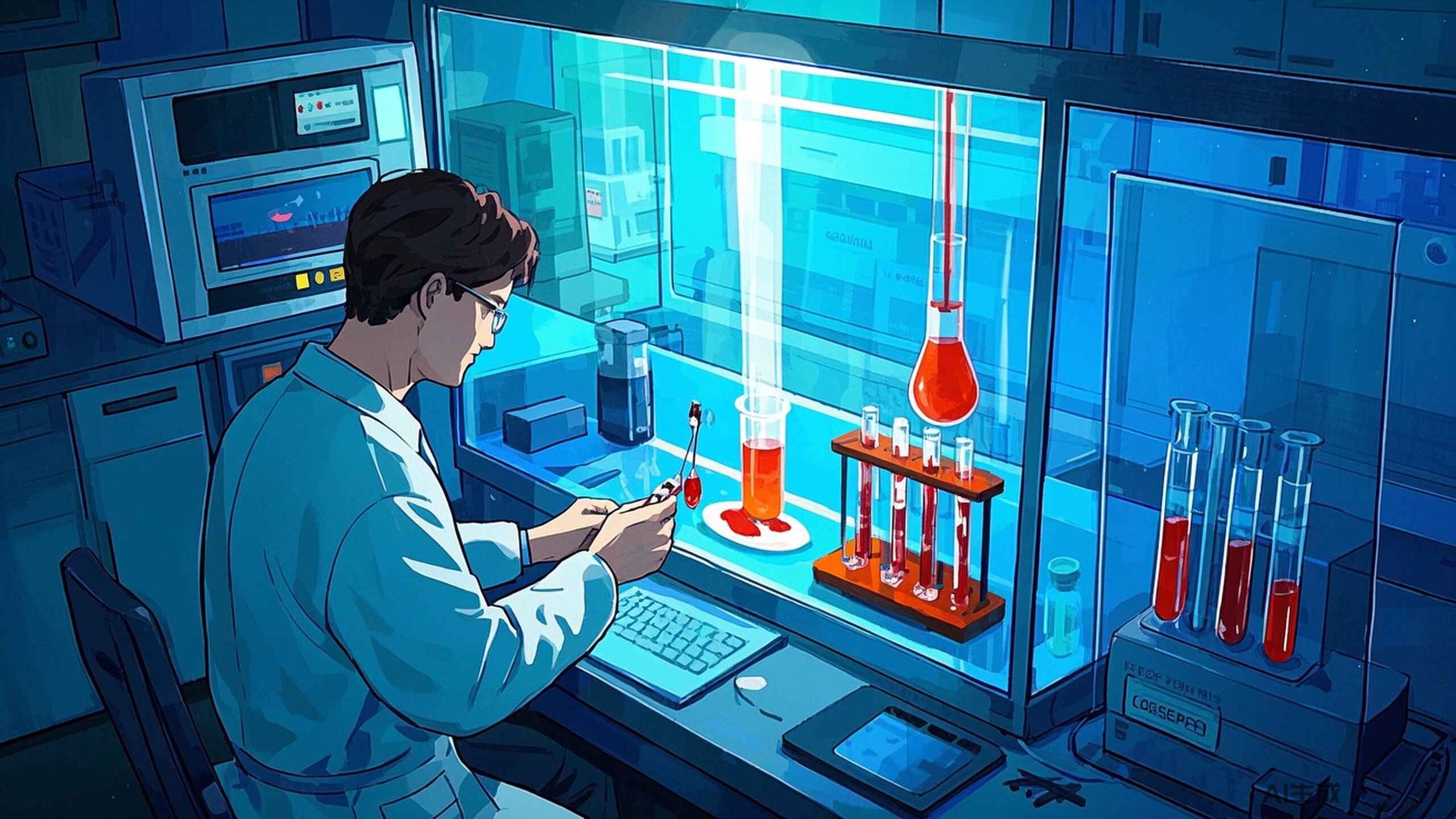 科普，血型检测：理解生命的钥匙与健康风险封面图
