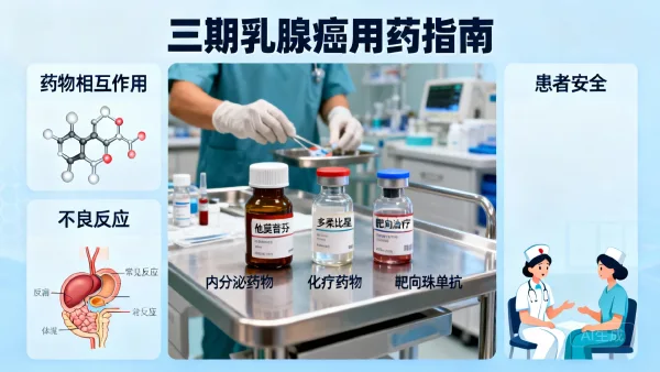 三期乳腺癌治疗药品使用全指南:安全用药的8个关键细节