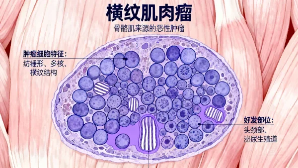 你了解横纹肌肉瘤吗?识别与应对这类罕见癌症的关键