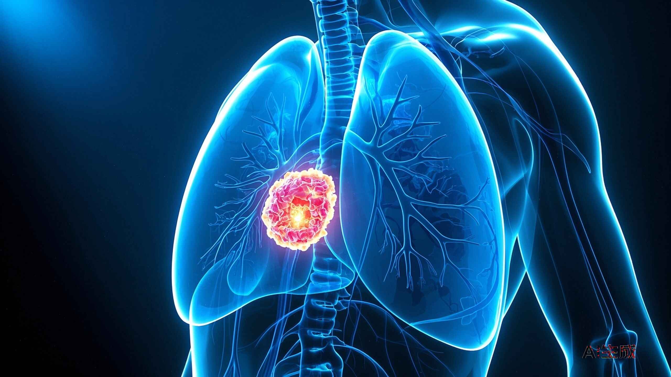 科普，左下肺腺癌的健康知识科普指南封面图