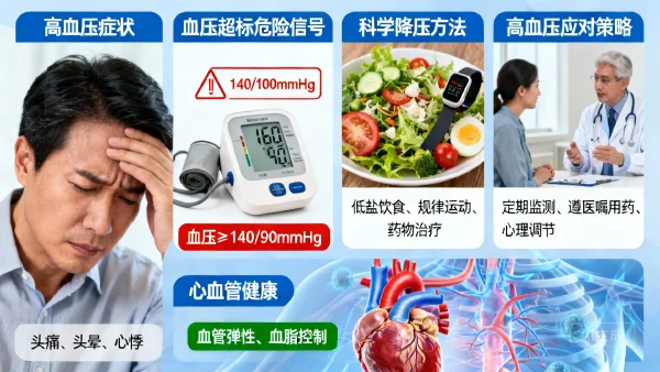血压超标警惕！3大危险信号和5个科学应对法