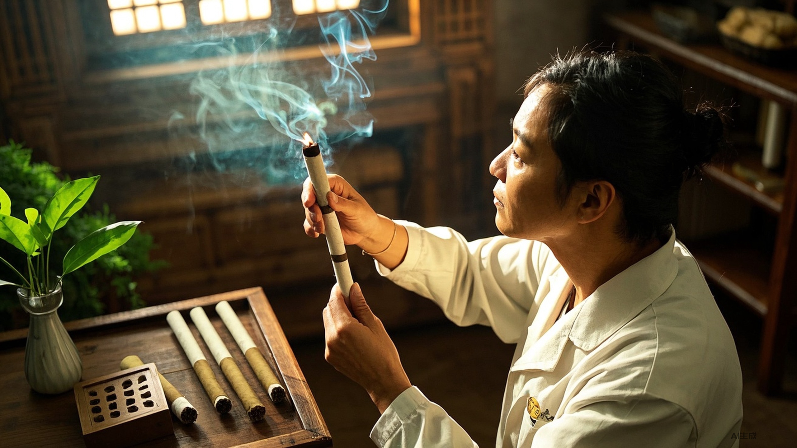 点燃健康:艾灸在常见病治疗中的应用与前景