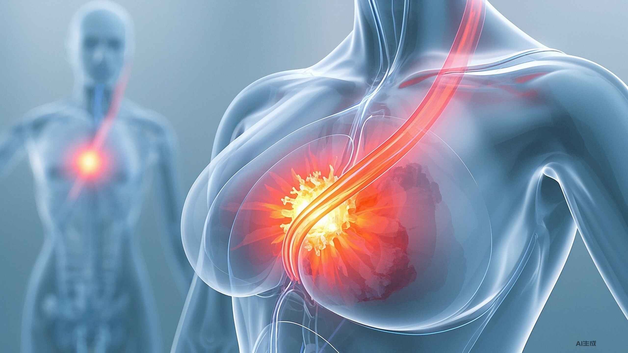 科普，了解<span style="color: #da4707">乳腺</span>癌：<span style="color: #da4707">症状</span><span style="color: #da4707">识别</span>与科学应对指南