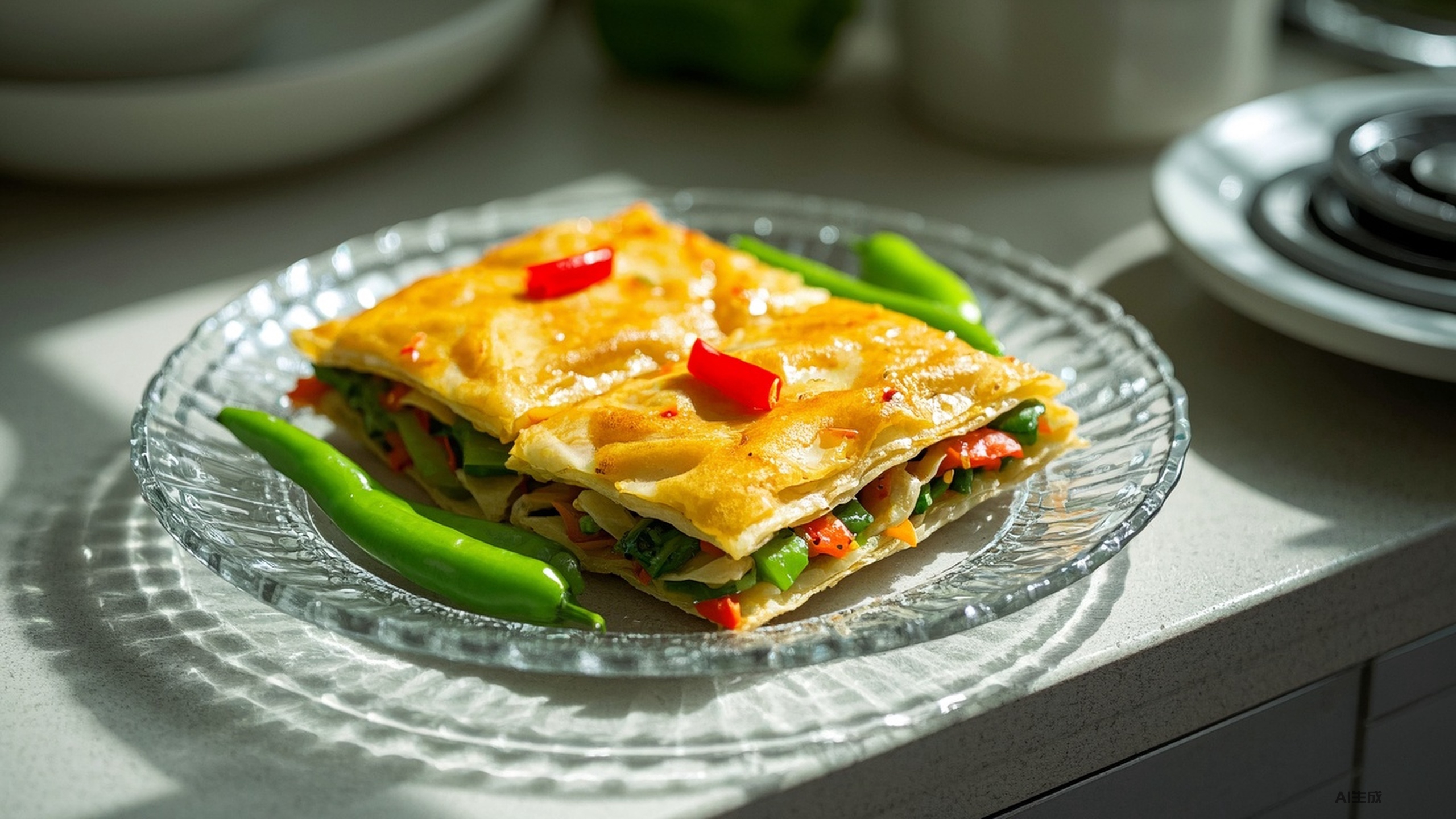 豆皮新境界：轻松制作三鲜豆皮的低油版