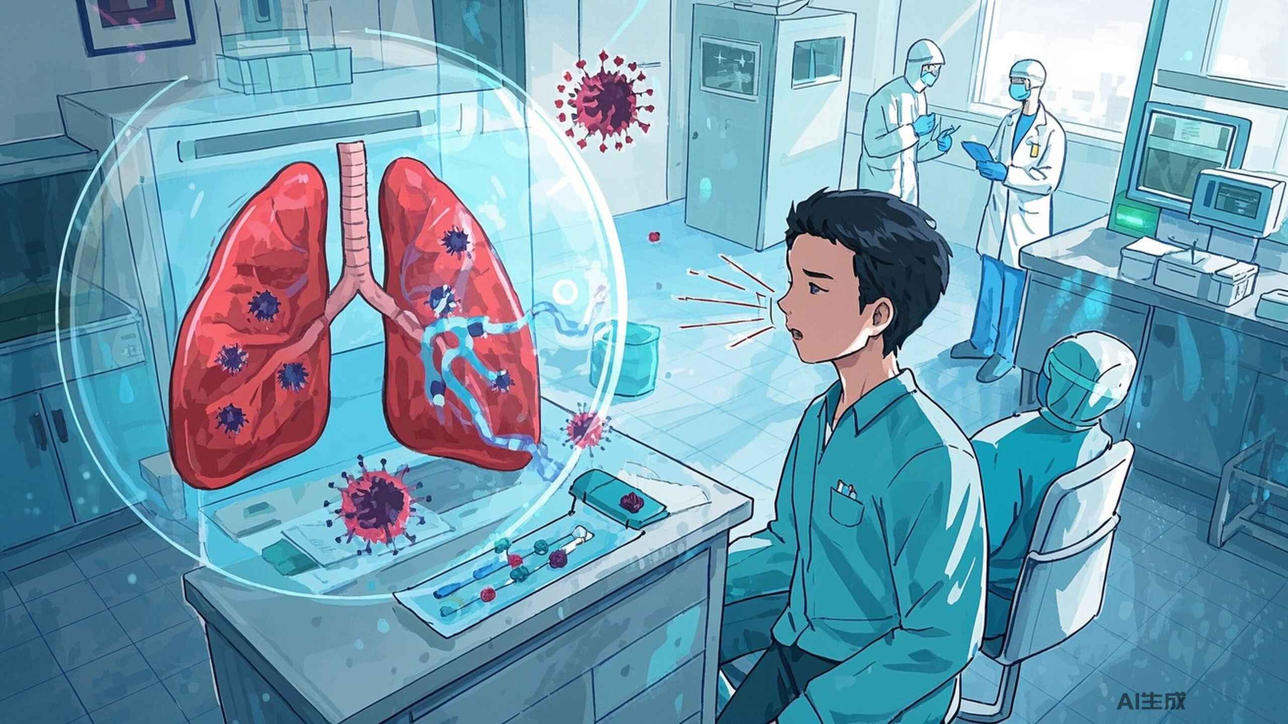 科普，肺结核：隐秘的传播者与我们的防线封面图