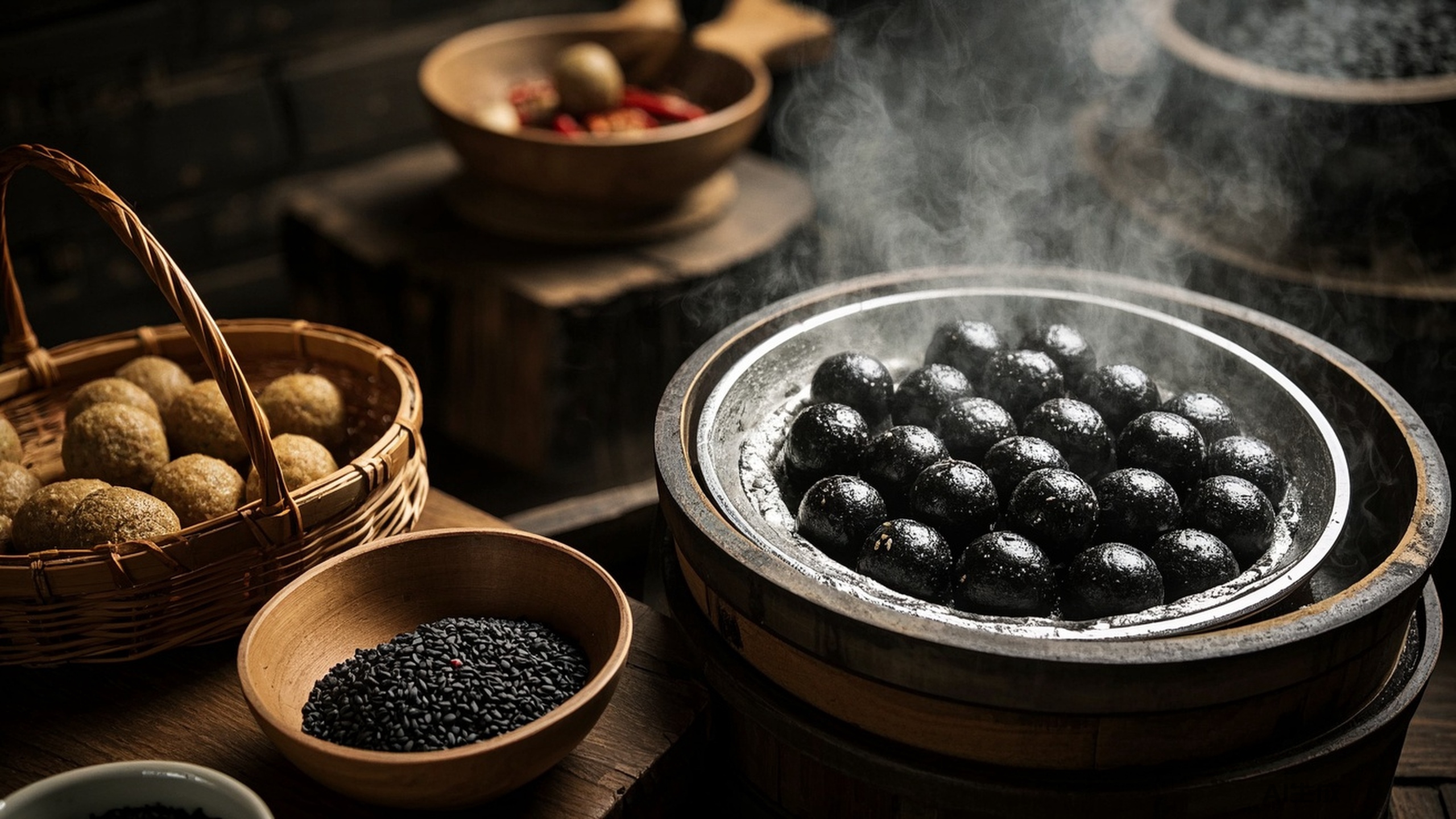 黑芝麻丸的秘密:九蒸九晒带来的健康益处