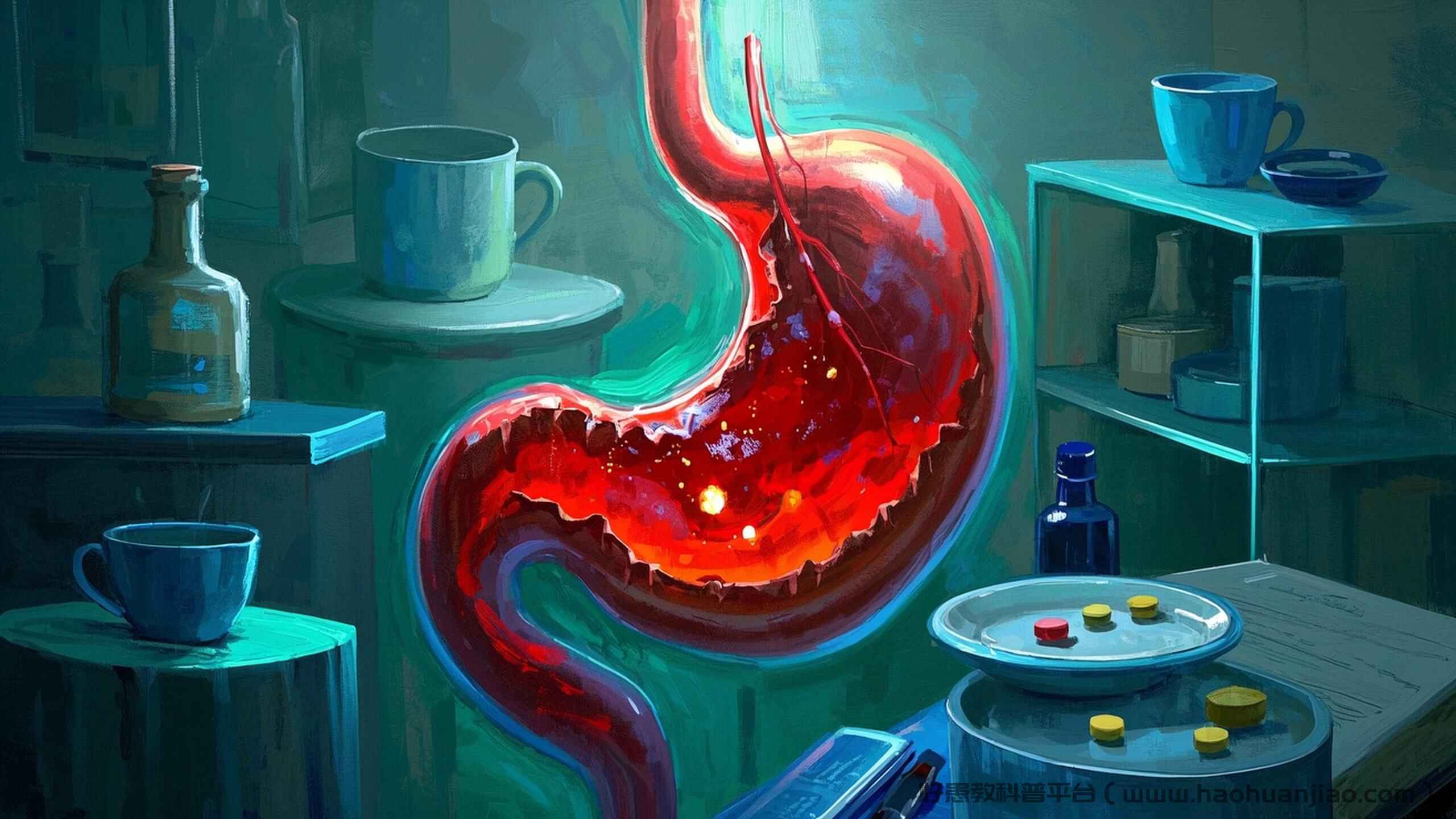 科普，别忽视！急性糜烂性胃炎的三大危险信号封面图
